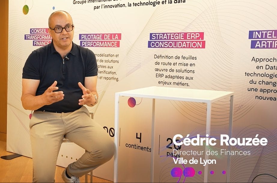 Transformation finance | L'interview -  Cédric Rouzée, Directeur des Finances à la Ville de Lyon