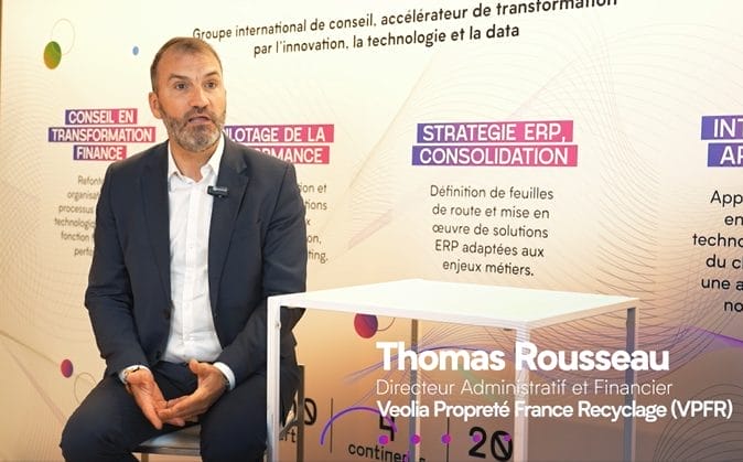 Transformation finance | L'interview -  Thomas Rousseau, DAF chez Veolia Propreté France Recycling